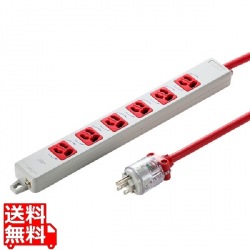 医用接地プラグ付き電源タップ 写真1