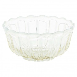 ガラス食器 雪の花 洗鉢 2244-OA 古代色 写真1