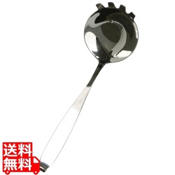 ののじ 18-8 両利き歯付き お玉 フック付 LB-FS040 100cc 写真1