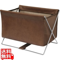 ミニサイドワゴン・合皮×メッシュ S R-365 ブラウン 写真1