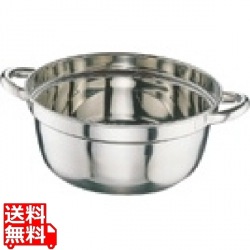 CLO 18-8円付鍋 48cm ※ ガス火専用 写真1