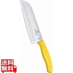 ビクトリノックス FC三徳包丁プラス イエロー 6.8526.17L8E 写真1
