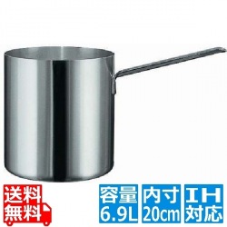 パデルノ 18-10バンマリーポット 1910-20 ※ IH対応 IH (100V/200V)とガス火対応 写真1