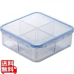 L&L ビスフリーコンテナ スクエア仕切付 LBF858C 写真1