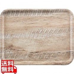 角型マデラ・ラミネートトレーMA2435 ライトオーク 写真1