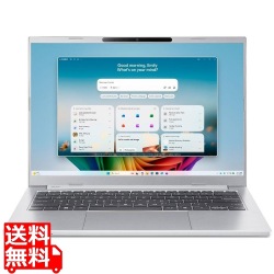 A14-I71M-N76Z/F (Core Ultra 7 355/16GB/1TB SSD/ODDなし/Windows 11 Home(64bit)/Microsoft 365 Personal (24か月版)/14.0型/ピュアシルバー) 写真1