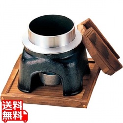 お釜かまどセット(小)M10-229 黒 写真1