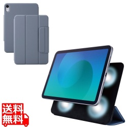 iPad mini(A17 Pro) フラップケース 超薄型 マグネット着脱 スリープ対応 写真1