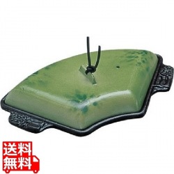 アルミ扇陶板鍋 若草 写真1