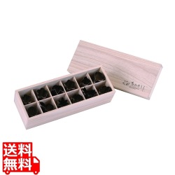 カンダ 【ものやさし】MH-12 抜型四季12PCセット (桐箱入) | 国産 正規品 日本製 抜型 桜 梅 竹 桔梗 千鳥 うちわ 菊 兵丹 紅葉 銀杏 うさぎ 松 ギフト や 写真1