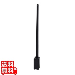 Bamboo スタンド付 靴べら ブラック ロングタイプ 立ったまま使えるコンパクト 軽くて頑丈 竹材使用 スタイリッシュ おしゃれ 写真1