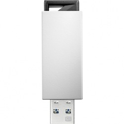 アイ・オー・データ機器 16GB ノック式USBメモリー USB3.0/2.0対応 ホワイト U3-PSH16G/W 写真1