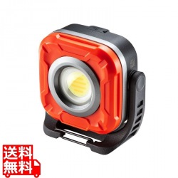 充電式 LED作業灯(無段階調光・角度調整・防水IPX6・多用途設置) 写真1