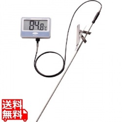 佐藤 壁掛型防水デジタル温度計(指示計のみ) 写真1
