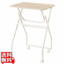 キャスター付フォールディングテーブル 写真1