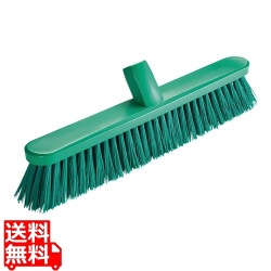 コンパクトフロアカラーブラシ 42.5cm ハード グリーン 写真1