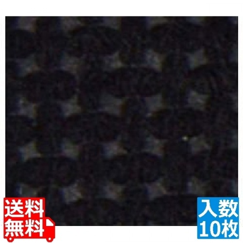 オリビア テーブルクロス シート 1500×1500(10枚入)ブラックΩ