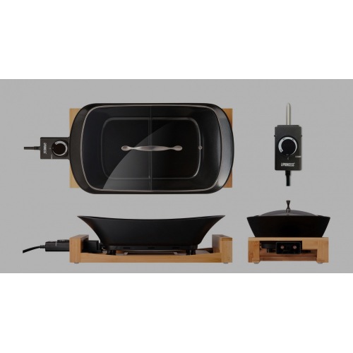 PRINCESS Separate Pot Black/セパレートポット ブラック 163