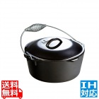 ロッジ ロジック キッチンオーヴン 101/4インチ L8DO3 ※ IH対応  ( 100V 200V ) ガス火対応 | ガス 鉄 ダッチオーブン キャンプ アウトドア グランピング BBQ