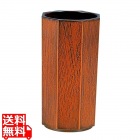 八角木目箸立て (小) 栃天黒(ABS) 45001030