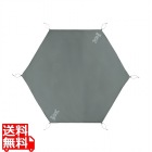 汚れや雨水からテントを守る ワンポールテント用グランドシート (5人用)