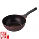 IHダイヤモンドコート 炒め鍋 24cm