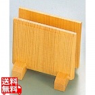 メニューブック立て W-702 木製 100×75×H100