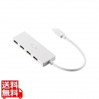 USB Type-C 4ポートUSB2.0ハブ