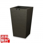 バスク ダストBOX スクエア M角 ブラック