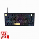 プリンストン UPトリガー対応 CNCフルアルミ 75%ゲーミングキーボード(ブラック) オリジナル磁気スイッチ UP-MKGA75MTL-RT-J/B