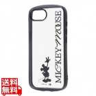 iPhone 16e/Puffull衝撃吸収ケース/ミッキーシルエットB