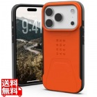 URBAN ARMOR GEAR 【 耐衝撃 ケース 】 iPhone 18 Pro/iPhone 17 Pro CIVILIAN カメラボタン開口 オレンジ UAG-IPH26MA-C-OR