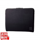 パソコンケース 14インチ 【 MacBook Air / Pro ?14インチ M2 M1 Surface Pro 9 / Laptop 5 ?15インチ 他対応 】 耐衝撃 撥水加工 スリム ファスナー式 ブラック