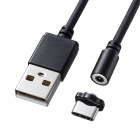 超小型Magnet脱着式USB TypeCケーブル 1m