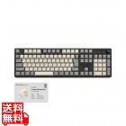 iKBC フルサイズワイヤレスメカニカルキーボード CD108HB+ Cream yellow 静音 日本語配列 IK-CD108HBPLS-O/CY