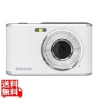 コンパクトデジタルカメラ aiwa cam DCB ホワイト(1300万画素CMOSセンサー/2.8インチIPSディスプレイ/電子手ブレ補正/AF/4倍デジタルズーム/自撮り撮影/軽量)