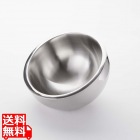 AM ステンレス 2重サラダボール アングル 700ml AB6