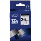 TZeテープ ラミネートテープ(白地/黒字)36mm