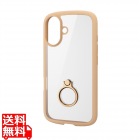iPhone 16 TOUGH SLIM LITE ハイブリッドケース フレームカラー リング付