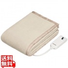 電気しき毛布(シングルLSサイズ)(ベージュ)
