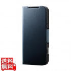らくらくスマートフォン ソフトレザーケース 薄型 磁石付