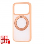 iPhone 18 Pro / 17 Pro / ハイブリッドケース SM M充電 R付 / オレ