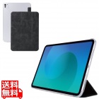 11インチiPad Pro(M4) フラップケース 薄型軽量 背面クリア 2アングル