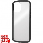 iPhone 12 Pro Max 耐衝撃ハイブリッド Puffull/クリア/ブラック