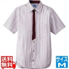 男女兼用半袖シャツ M BT-3123 エンジ