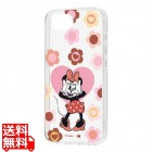 iPhone 16e/耐衝撃ケース/ミニーハートフラワー
