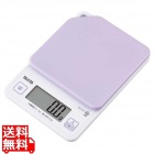 タニタ デジタルクッキングスケール 1kg KJ-114 PP ブルーベリーパープル
