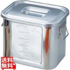 BK 18-8 角型 キッチンポット 目盛付 22型 手付 業務用