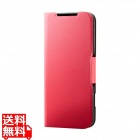らくらくスマートフォン ソフトレザーケース 薄型 磁石付