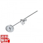 寸胴鍋専用温度計 スライドホルダー付 (傾斜面型)MB-400K8